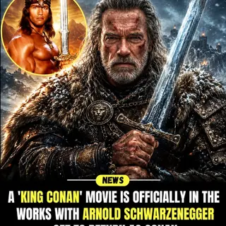 Featured image for King Conan: Arnold Schwarzenegger Teases Legendary Return as the Barbarian King